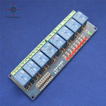  5V 8 Kanálový Reléový Modul Doska S Optocoupler LED Mikroprocesory pre Arduino AVR PIC RAMENO PLC